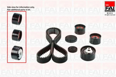 FAI AUTOPARTS tbk354 -  Комплект ремня ГРМ